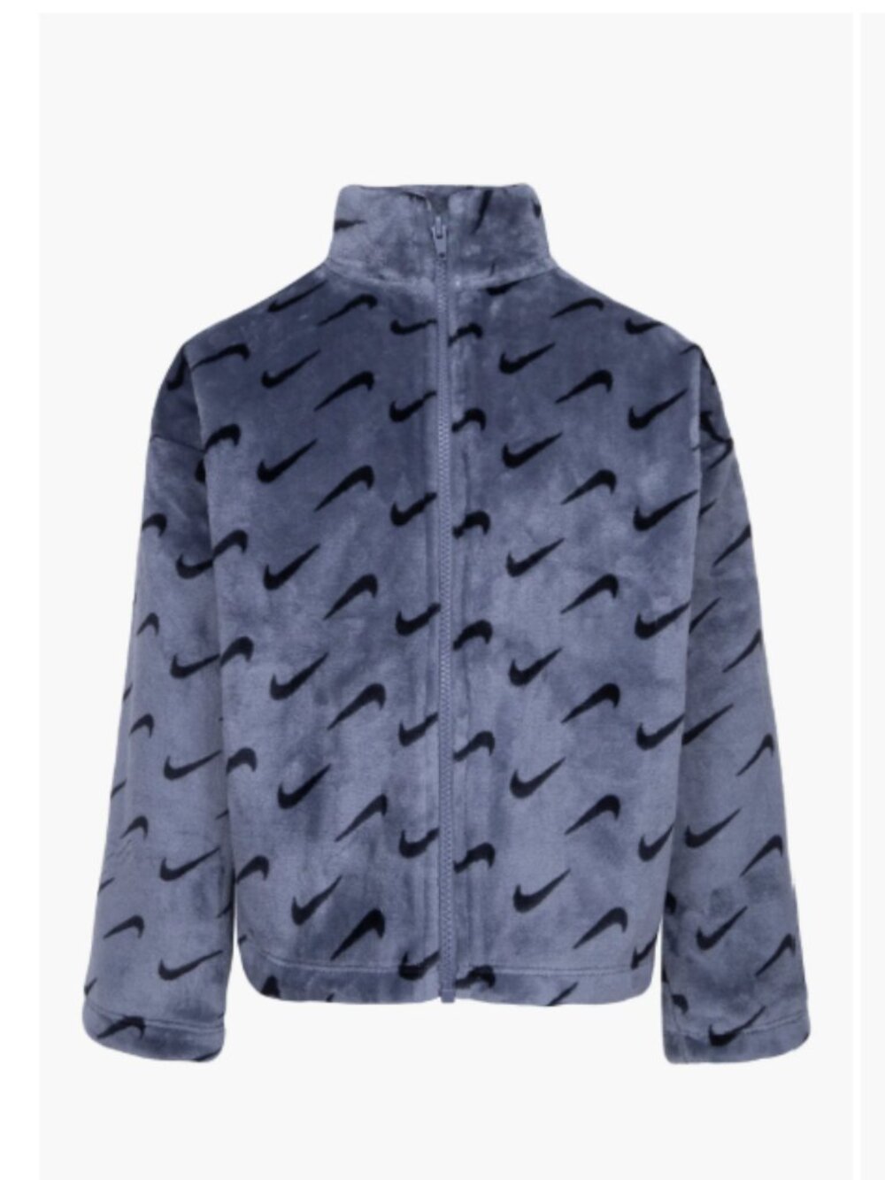 Kids' Swoosh Plush Fleece Jacket Nike